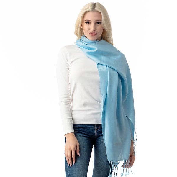 TAPA fashion – wholesale Wrap – Women's – Plain Pashmina PP1028B. (12PC)37