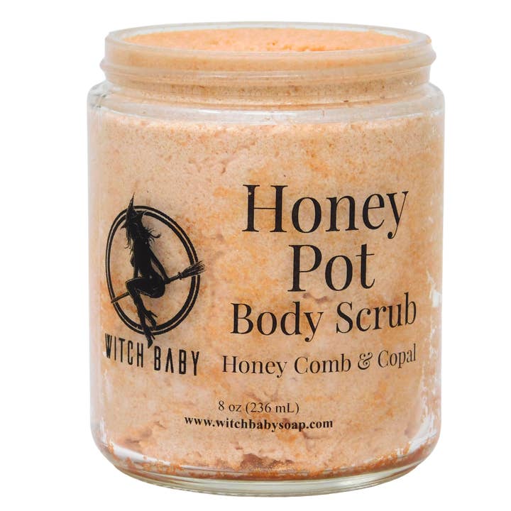 Honey Pot Body Scrub for engroshandel hos Witch Baby Soap