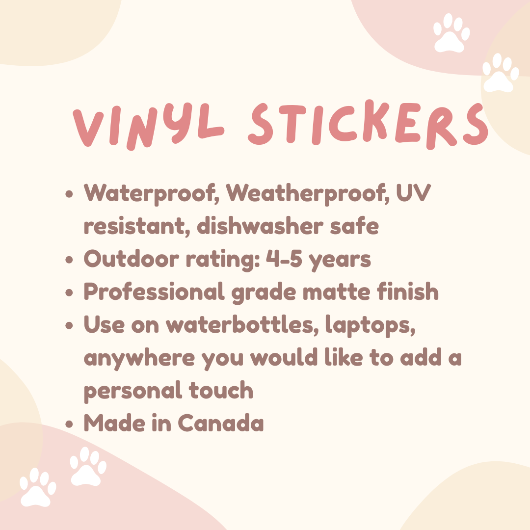 Sleepy House Lion - Wholesale Sticker - Happy Snowman Vinyl Sticker1