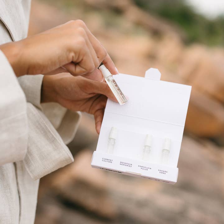 Roan Fragrances - Wholesale Perfume/Eau de Toilette - NEW! Discovery Set: Clean Tea-Based Fragrance (4x2ml Vials)2