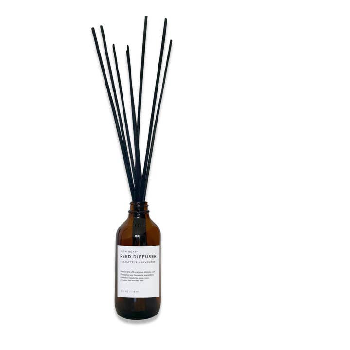 Slow North - Wholesale Reed Diffuser - Eucalyptus + Lavender - Reed Diffuser