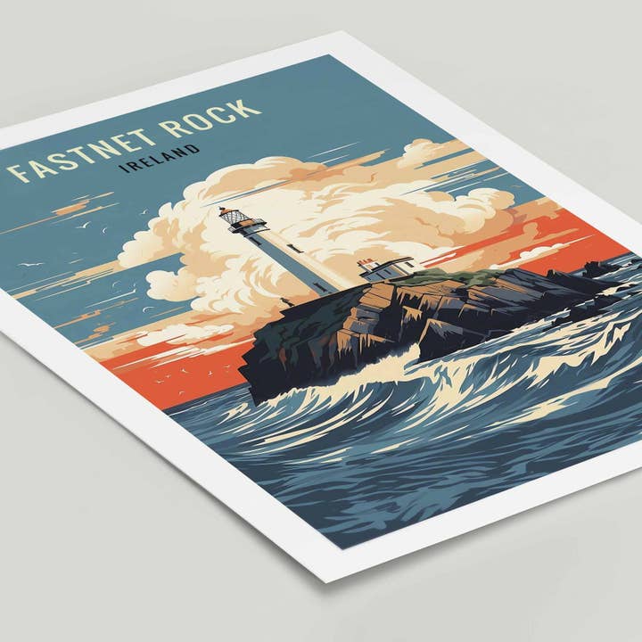 Breeze & Bubbles - Wholesale Art Print - Fastnet Rock Print A42