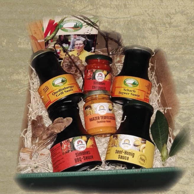 Gift Basket Sauces for wholesale by Quedlinburger Senf
