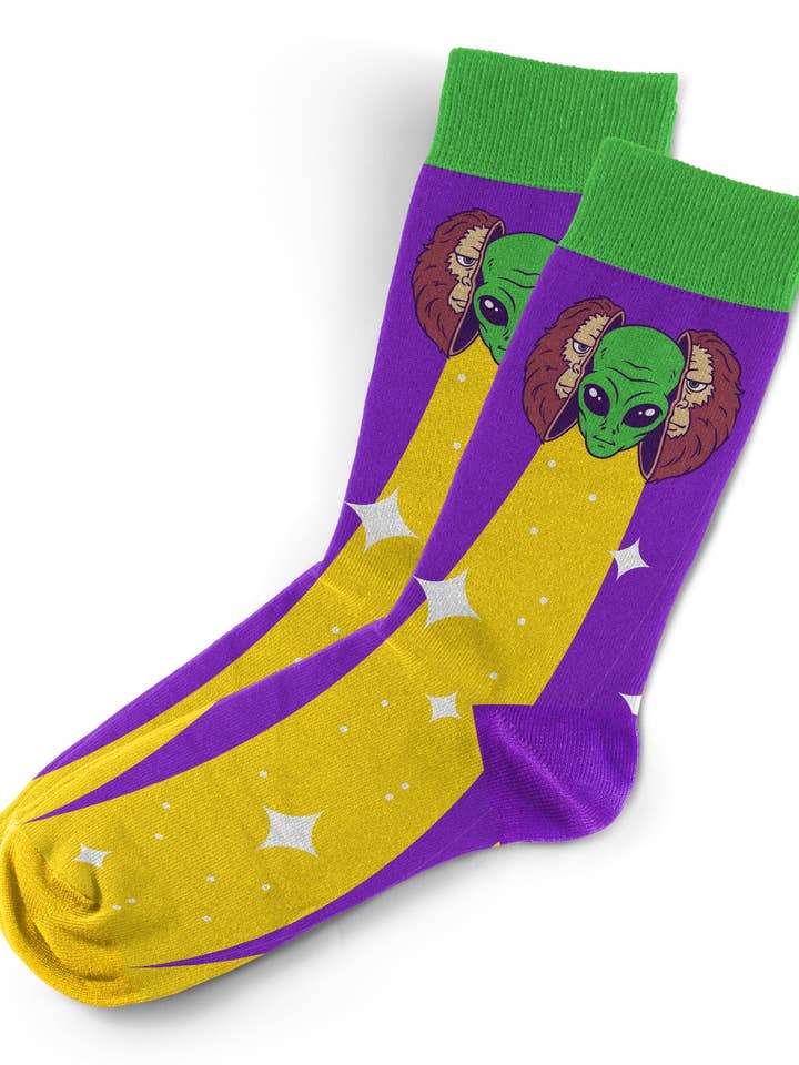Smithco Distributing - Wholesale Socks - Unisex - Sillies Socks Urban Legend - Novelty Socks, Bigfoot Sock