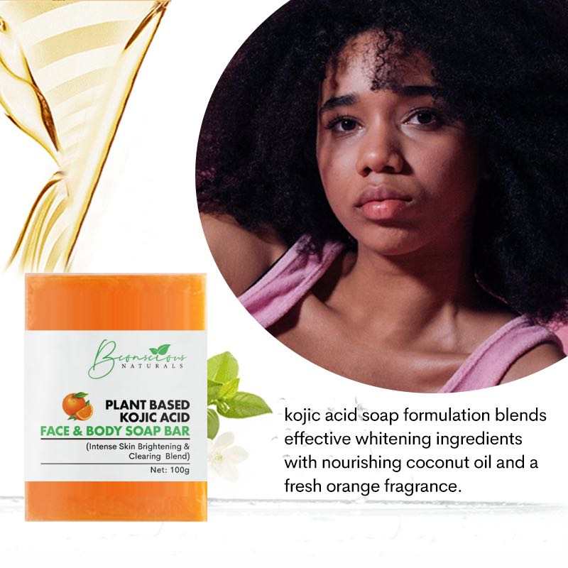 bconsciousnaturals - Wholesale Bar Soap - Plant Based Kojic Acid Skin Brightening & Clearing Blend Soap For Darkspots, Underarm Lightening, Anal Lightening,Yoni Lightening,Back Scars3