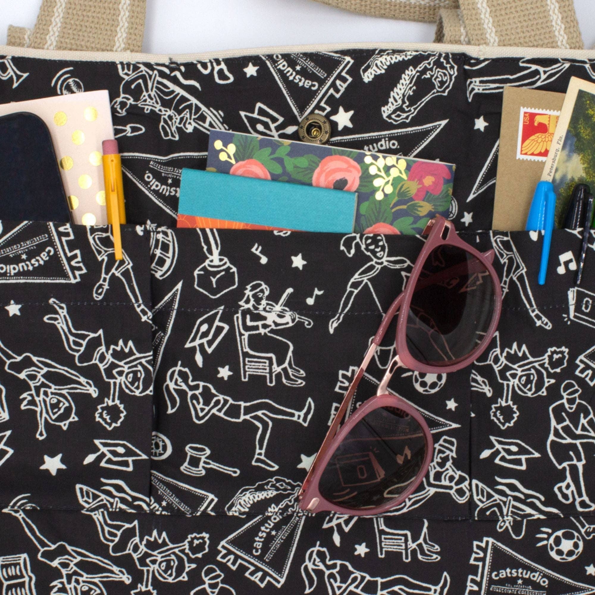 catstudio - Wholesale Tote Bag - Unisex - Texas Christian University Collegiate Tote Bag3