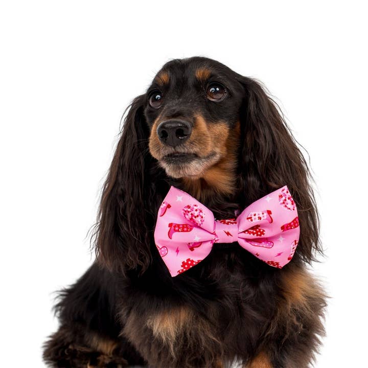Disco Cowgirl : Nœud papillon pour chien pour la vente par Pablo & Co. Boutique