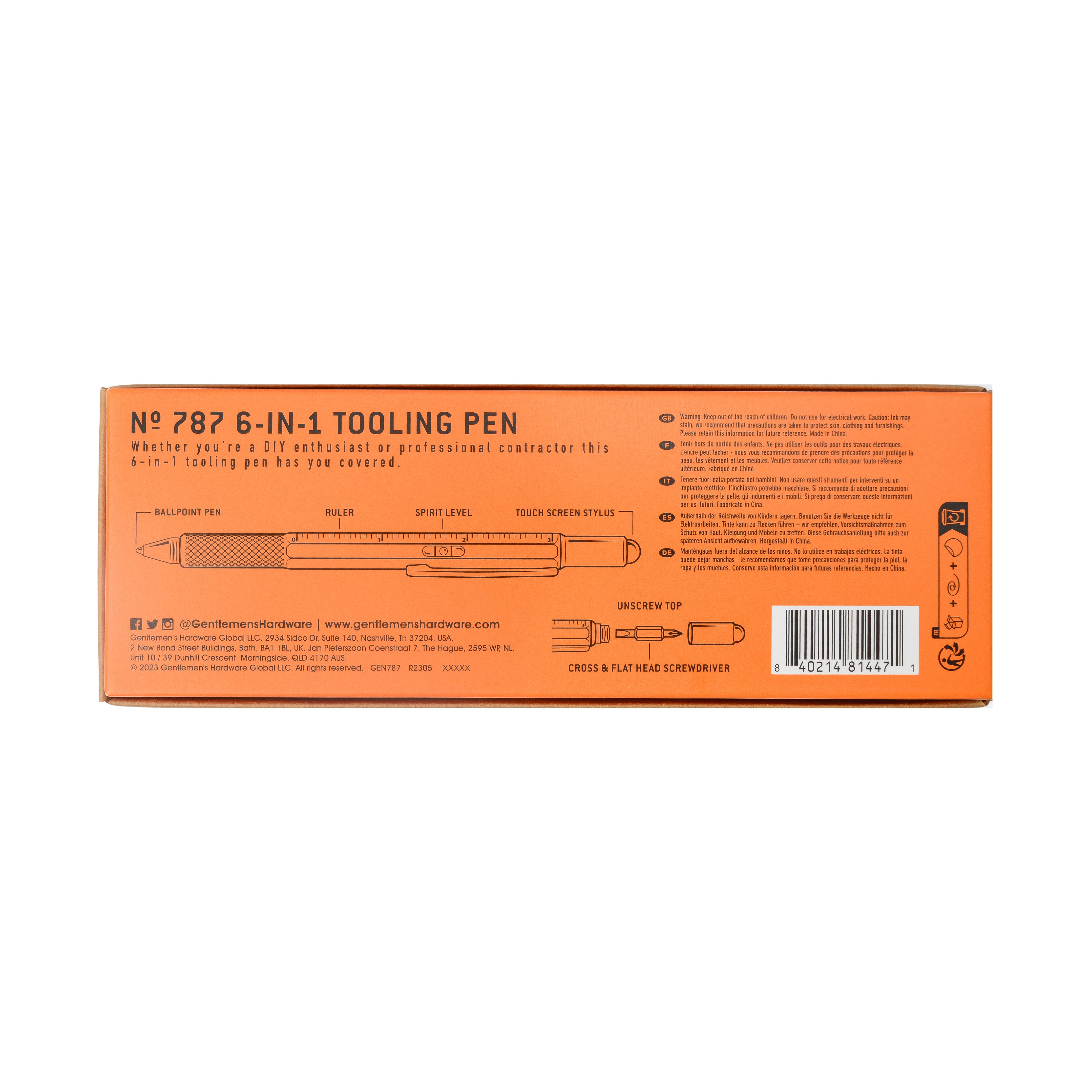 Gentlemen's Hardware - Wholesale Pen - Tooling Pen3