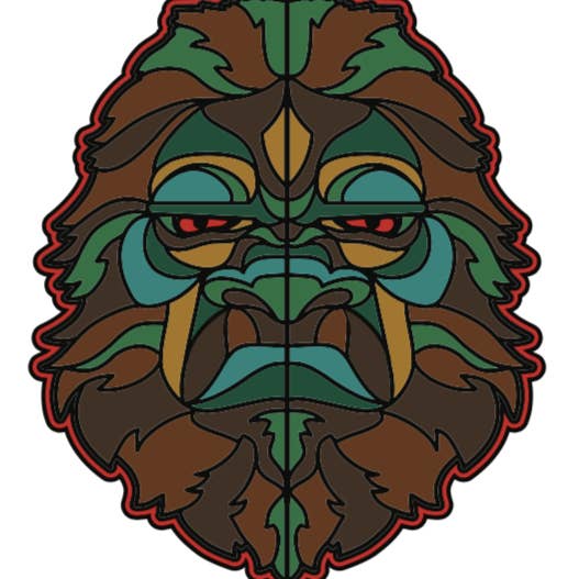 Pin estilizado Bigfoot para venta al por mayor de Little Critterz