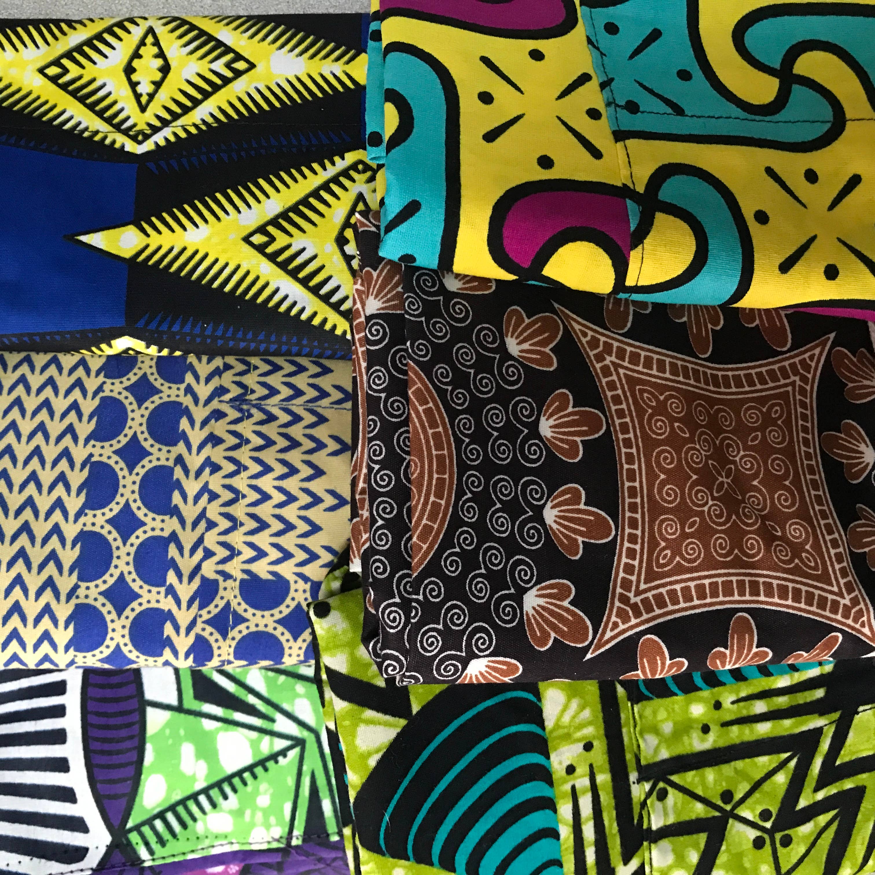 Seeds to Sew International - Wholesale Apron - Kenyan Kitenge Apron5