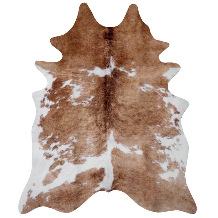 Carstens, Inc. - Wholesale Area Rug - Faux Cowhide Print Rug, Light Brindle