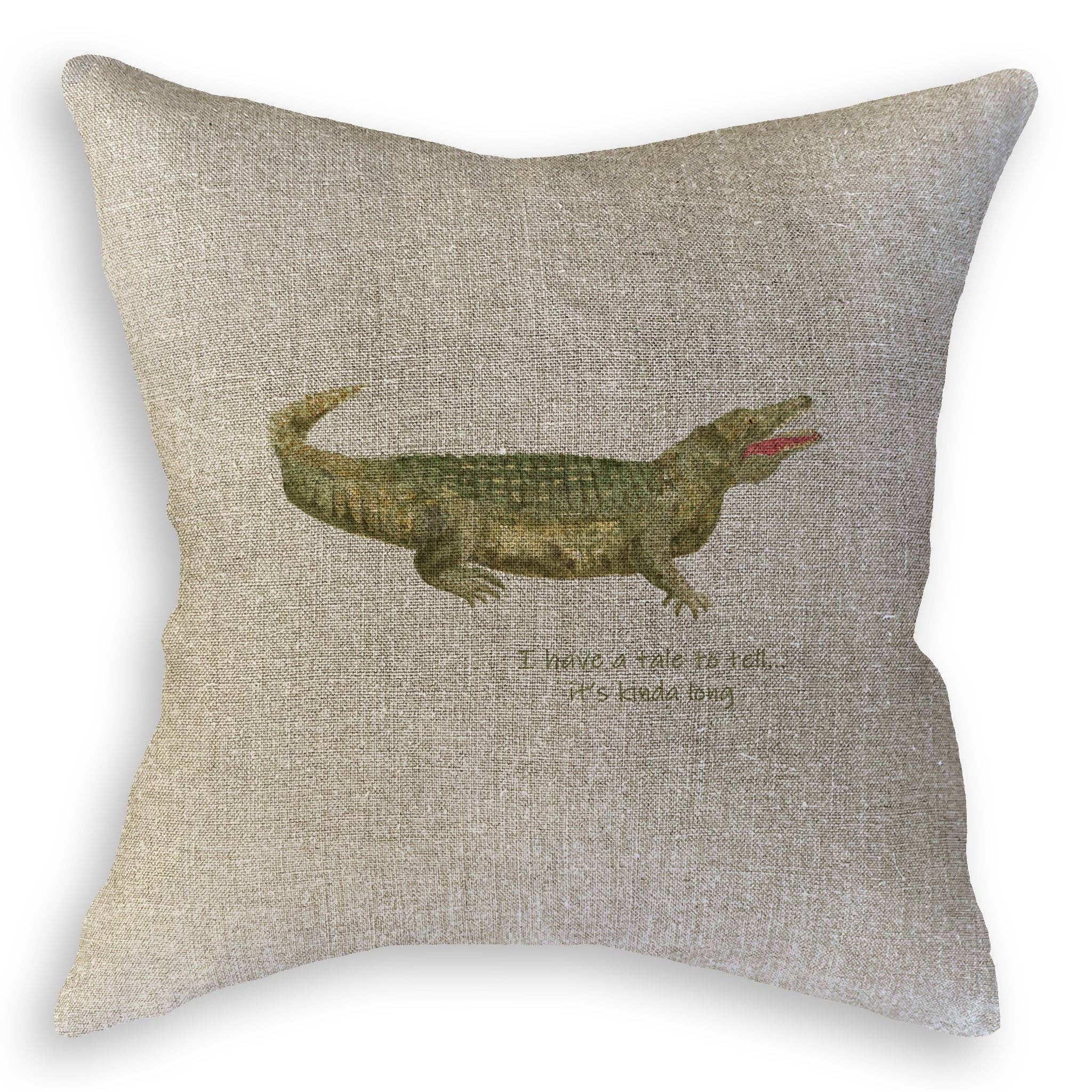 French Graffiti - Wholesale Tea Towel - Tale to Tell Alligator10