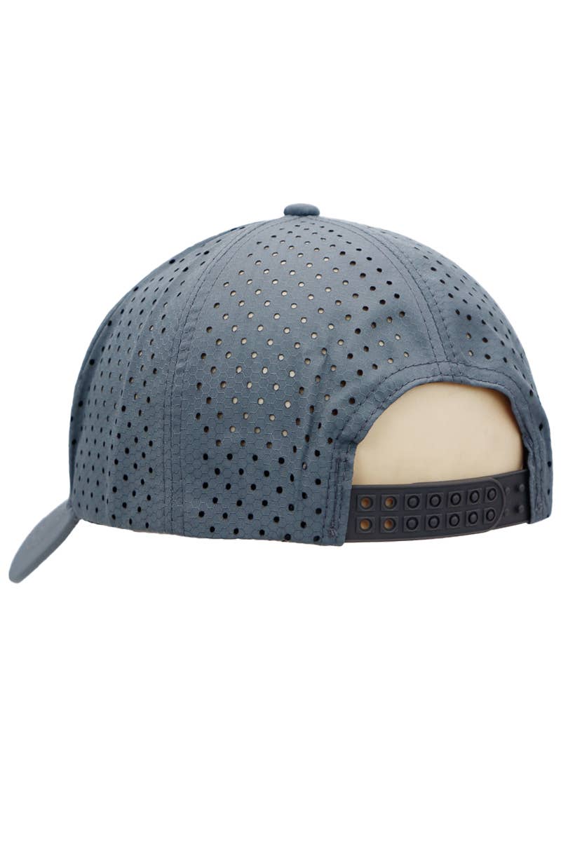 Cap Zone – Großhandel Basecap – Unisex – Sechskantperforierte Baseballkappe mit Los Angeles Arc-Logo9
