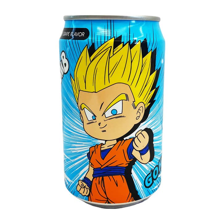 Fizz and Sweets Wholesale - Wholesale Sparkling water - Ocean Bomb Dragon Ball Z Gohan Sparkling Water -White Grape