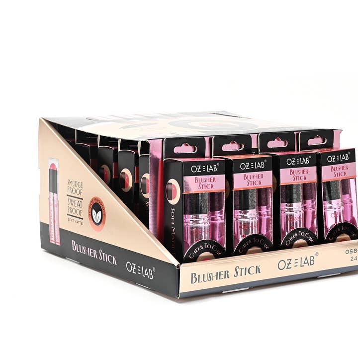 OZ Lab Beauty – Blush por atacado – Cheek to Chic - Stick de Blush Matte Suave9