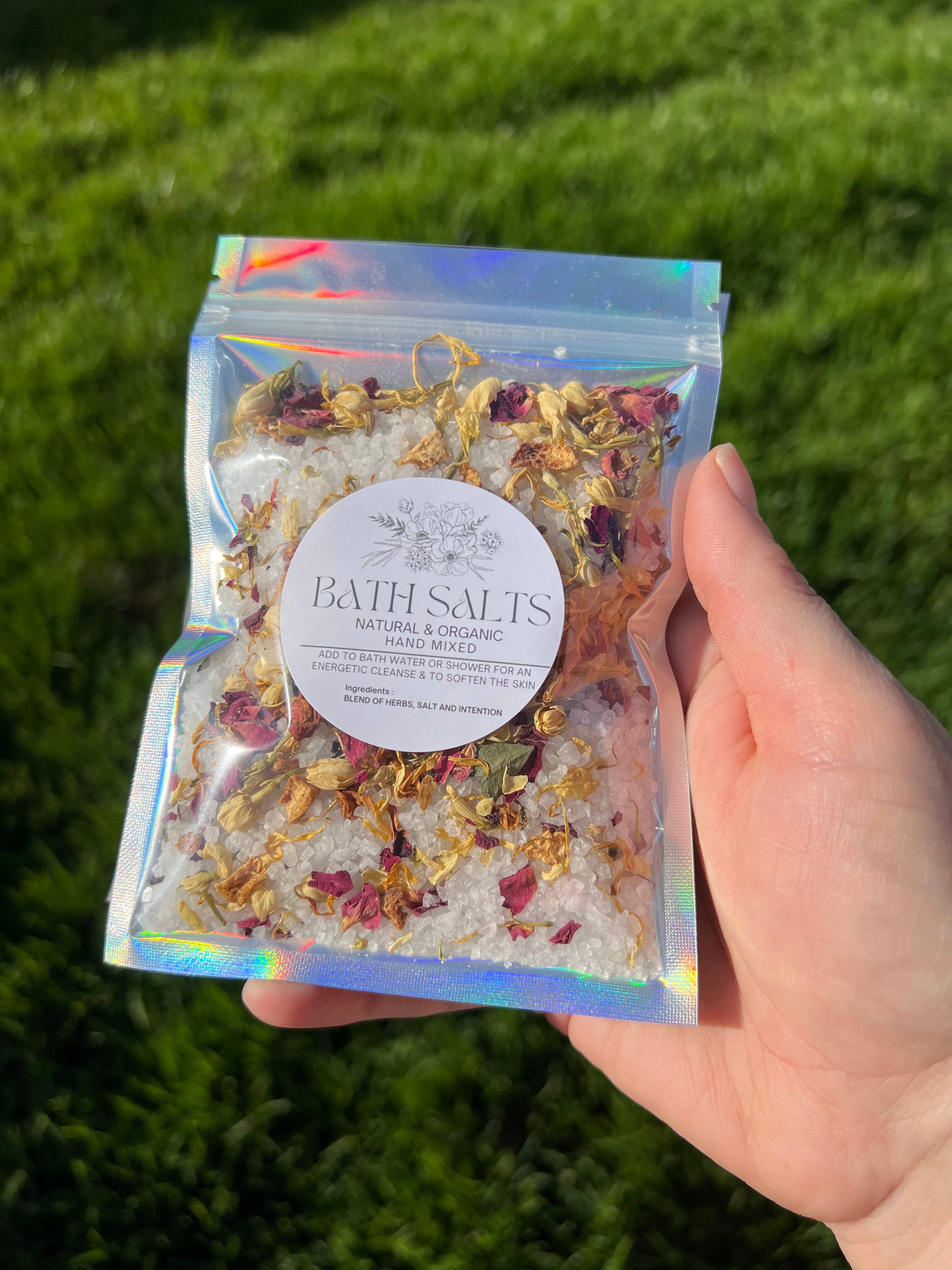 Only Crystals Remain - Vendita all'ingrosso Sali da bagno - Intention Salt Bath Soak, confezione da 15 pezzi, si prega di leggere i dettagli1