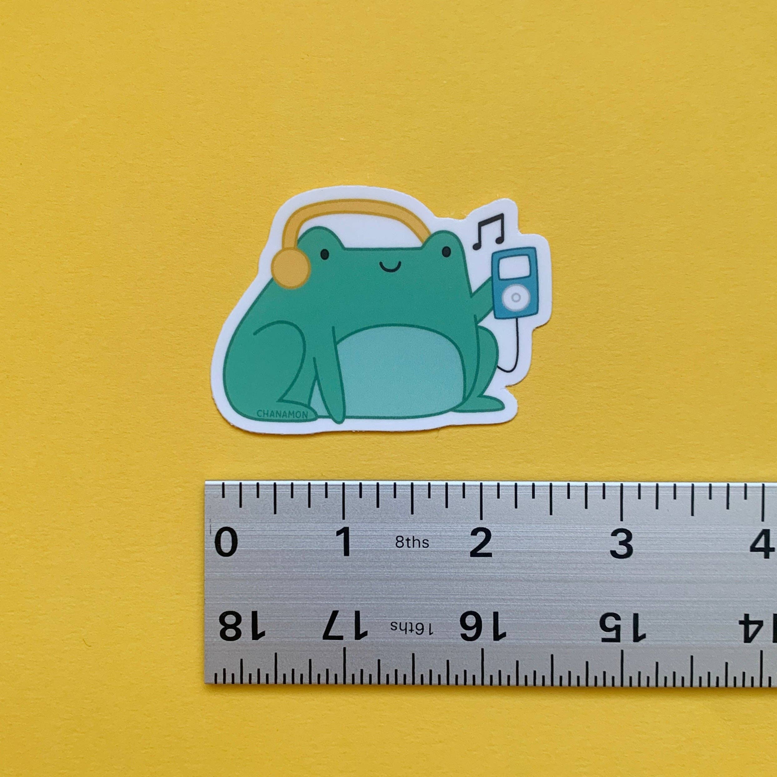 Maison Chanamon - Wholesale Sticker - iPod Frog Sticker4