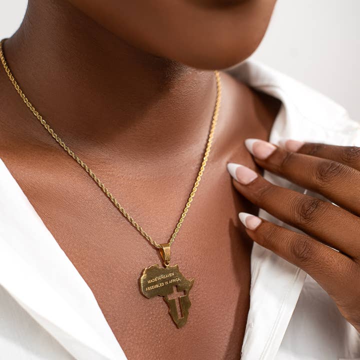 Adé & Grace - Wholesale Pendant/Charm Necklace - "Made in Heaven|Assembled in Africa" Necklace4