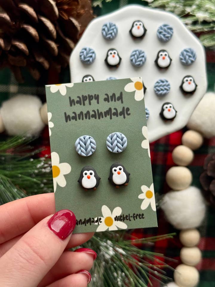 Pacote de Estudo do Pinguim por atacado de Happy and Hannahmade