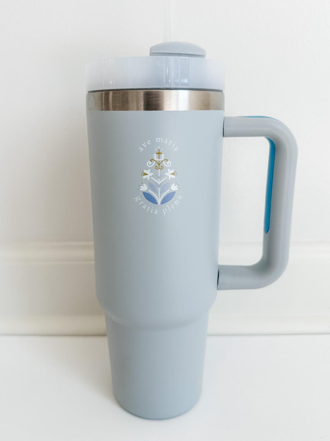 Lily & Lamb - Wholesale Insulated Mug/Tumbler - Ave Maria Tumbler1
