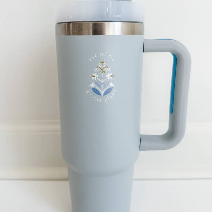 Lily & Lamb - Wholesale Insulated Mug/Tumbler - Ave Maria Tumbler1