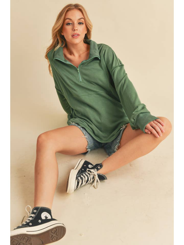 AEMI + CO - Wholesale Sweatshirt β Women's - 918BD Elira Pullover 110