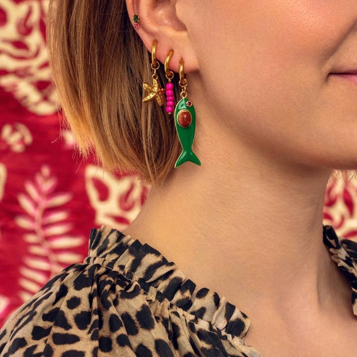 Anneday - Wholesale Dangle Earrings - Coral Reef Fish Earring1