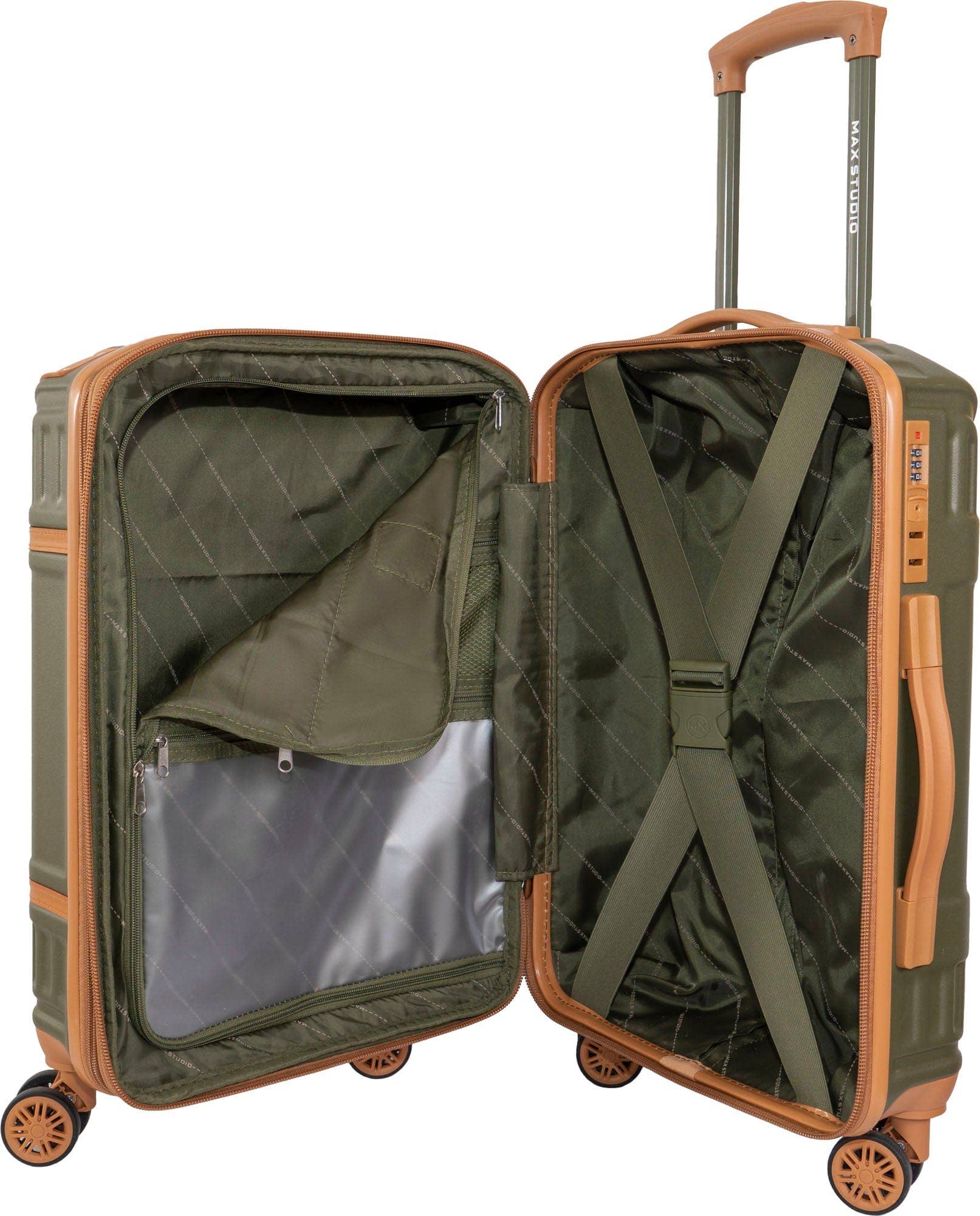 Magid - Wholesale Luggage - Max Studio ABS 3-Piece Luggage Set South Hampton Collection24