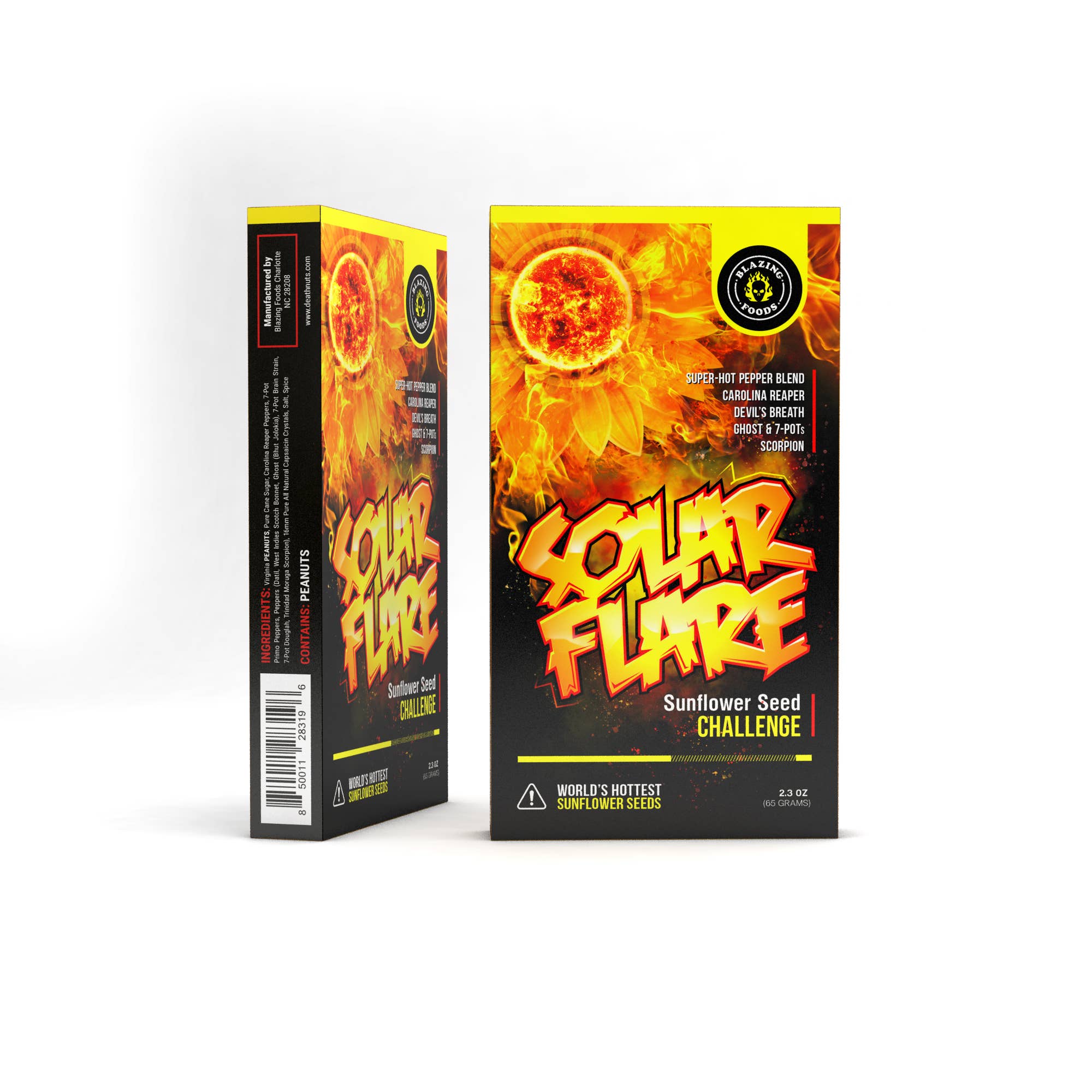 BLAZING FOODS - Wholesale Seeds/Kernels - Solar Flare Sunflower Seed Challenge