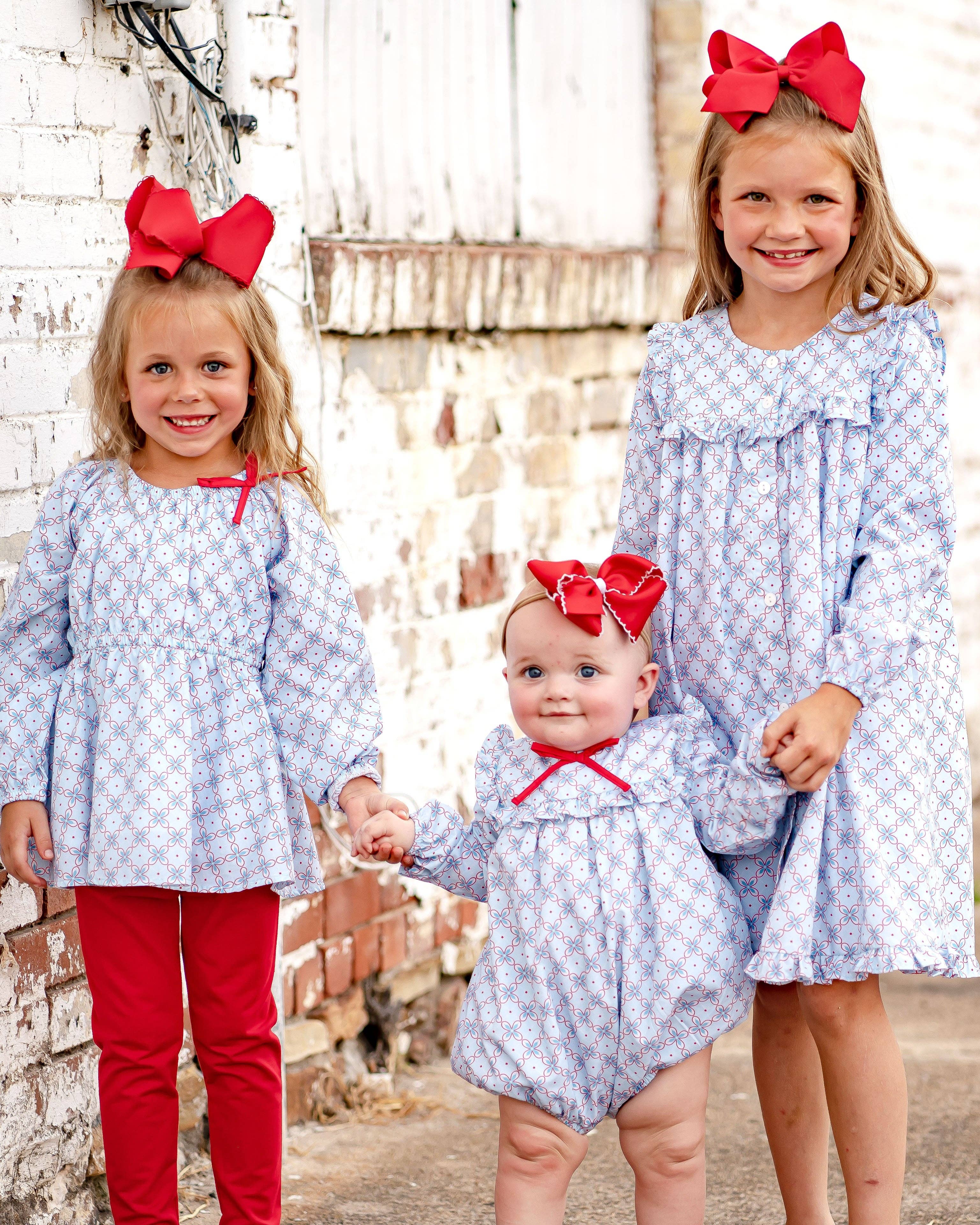 The Yellow Lamb - Wholesale Dress - Kids - Gloria Geometric - Benton Dress2