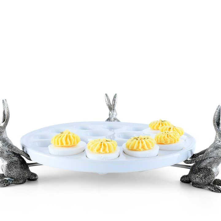 Vagabond House - Wholesale Egg Cup/Holder - Rabbit Deviled Egg Holder3