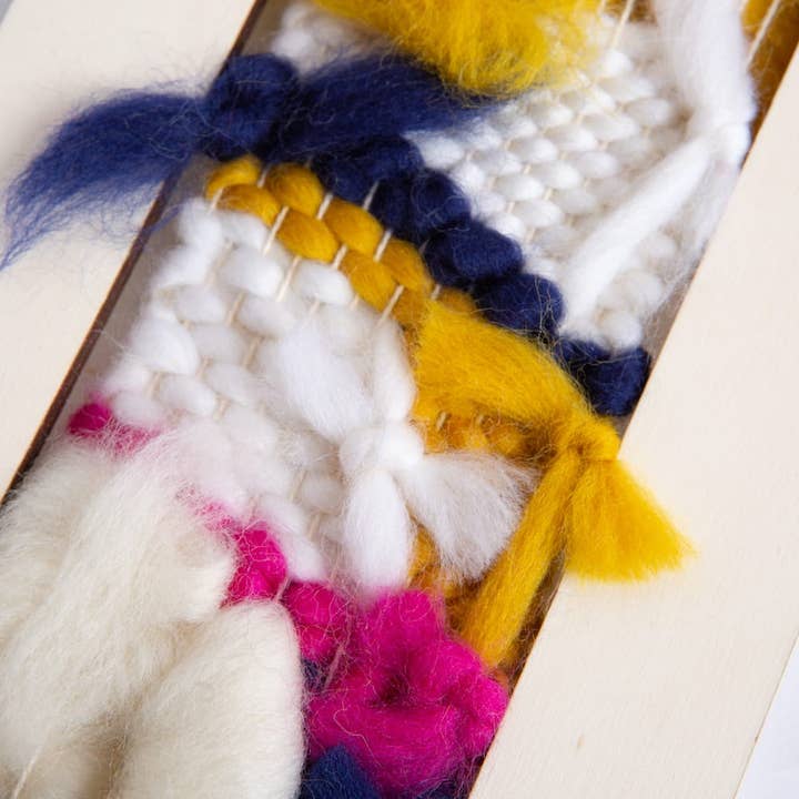 Wool Couture Company – Engroshandel DIY-hobbysæt – 3 Sisters væveramme-sæt5
