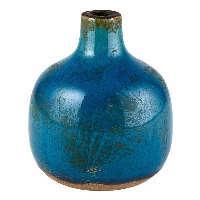 Mini Vase - Ocean Blue for wholesale by 47th & Main (Creative Brands)
