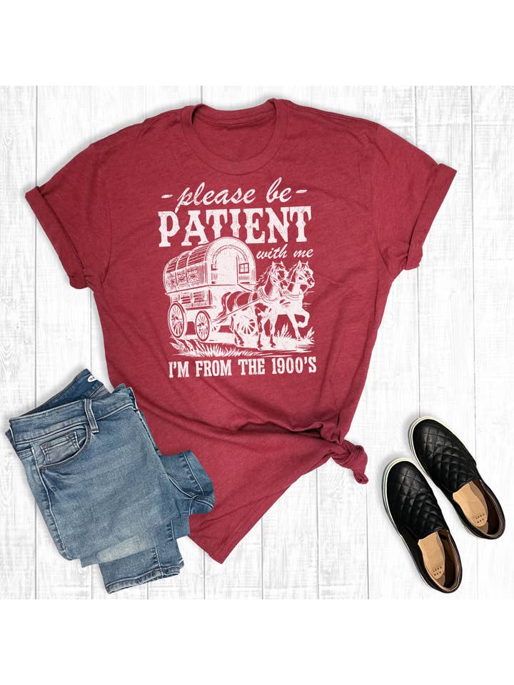 Cardinal Western I’m from The 1900s Graphic Tee for wholesale on Faire1
