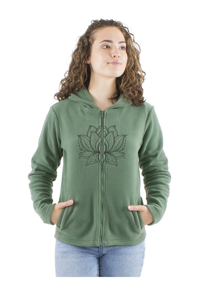 Wholesale Original embroidered short fleece jacket/VE17593 Wholesale Original embroidered short fleece jacket/VE17593