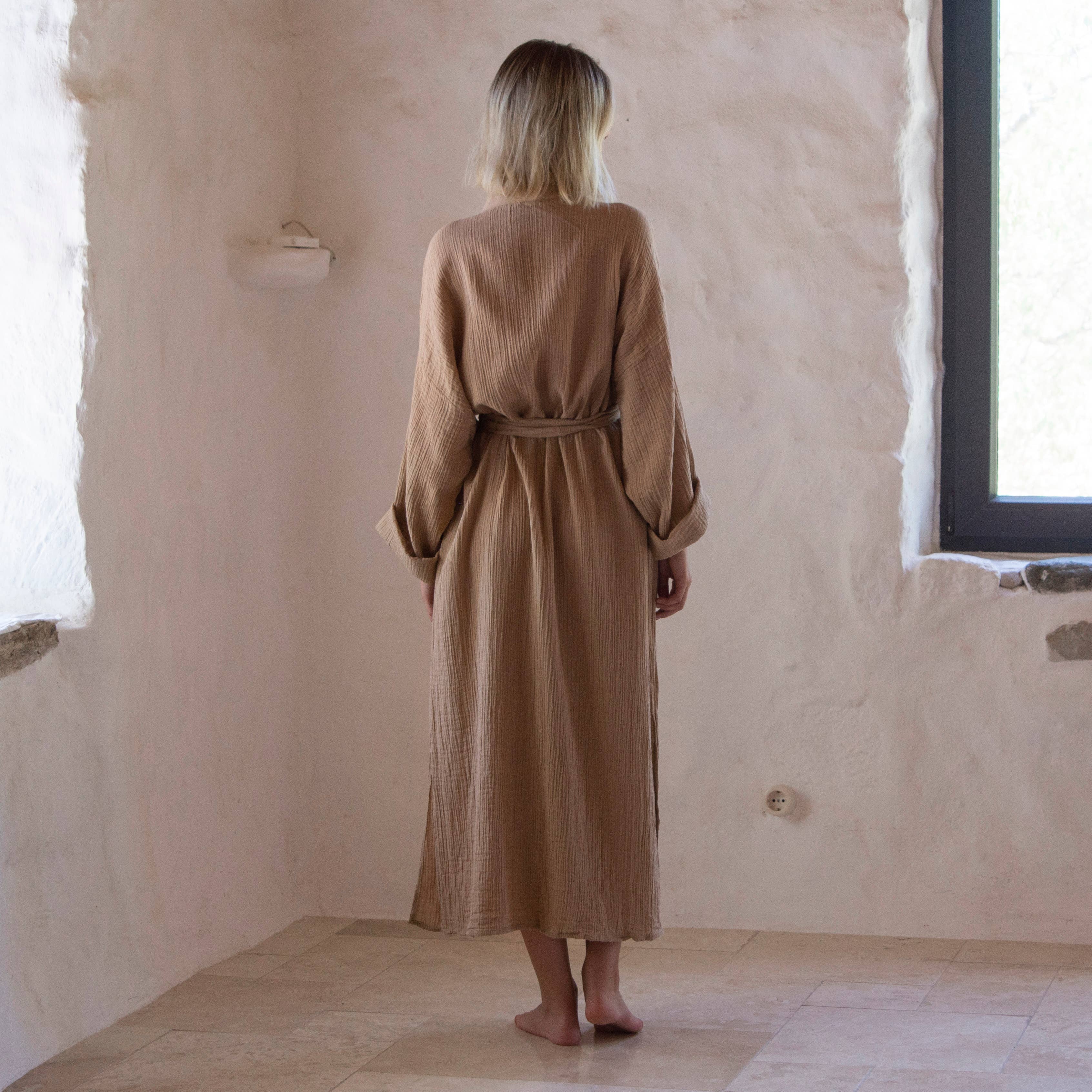 loom.ist - Wholesale Robe - Women's - Muslin double-layered cotton robe22