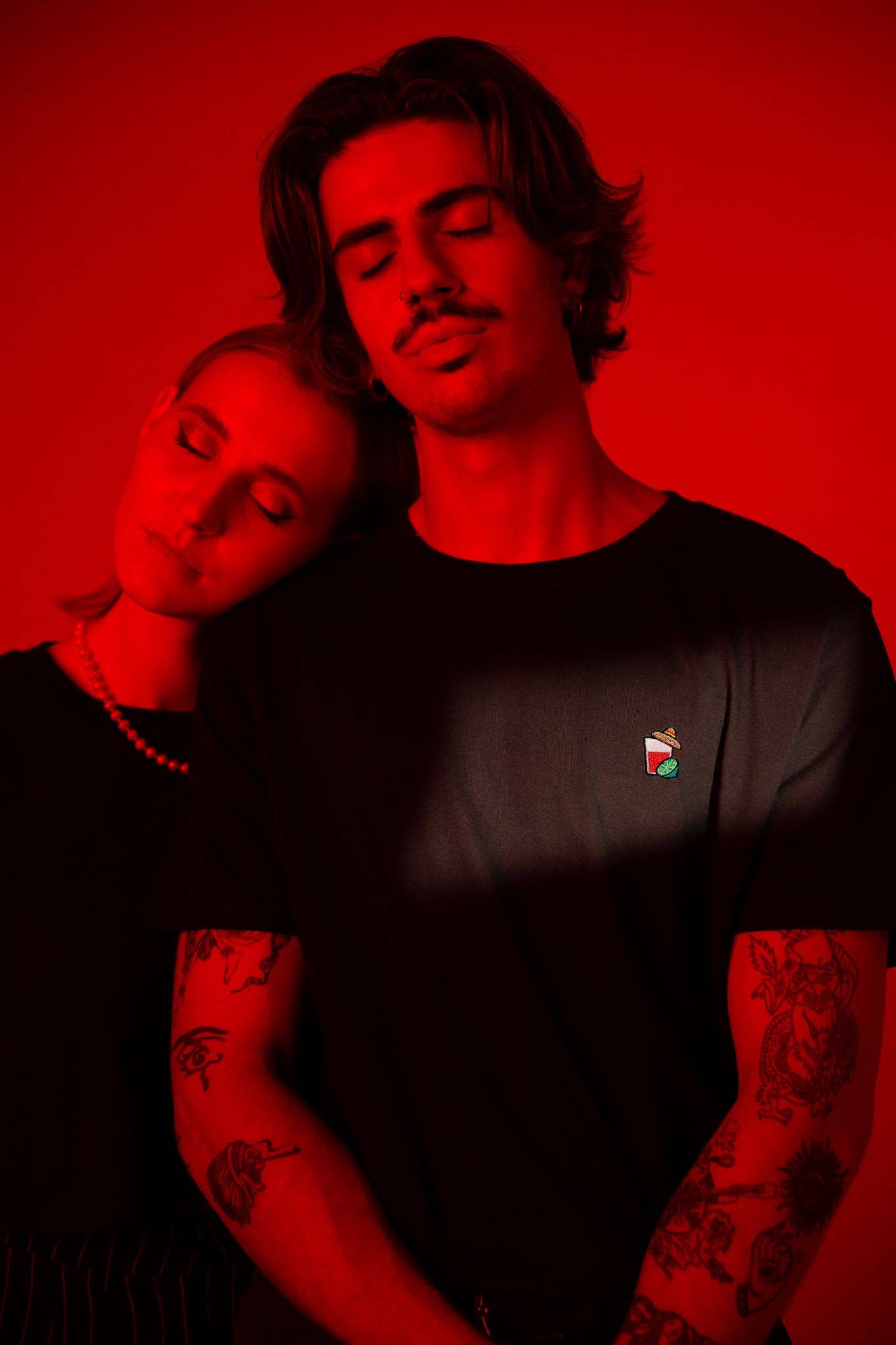 Fashion Drinks - Venta al por mayor Camiseta - Hombre - Mexicana | Camiseta bordada de algodón orgánico para hombre8