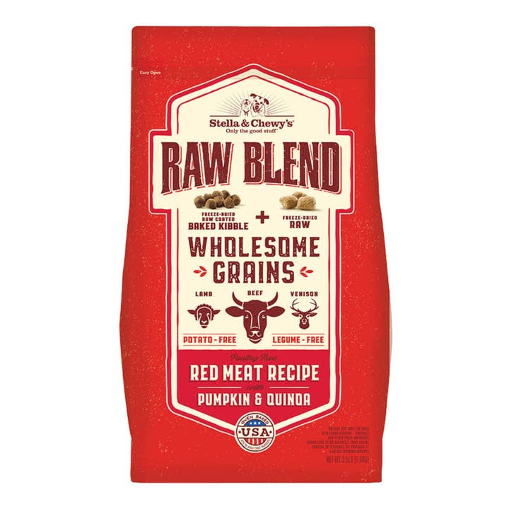 Petdropshipper - Wholesale Pet Food - Dog - Stella & Chewy's Dog Raw Blend Wholesome Red Meat 3.5Lb