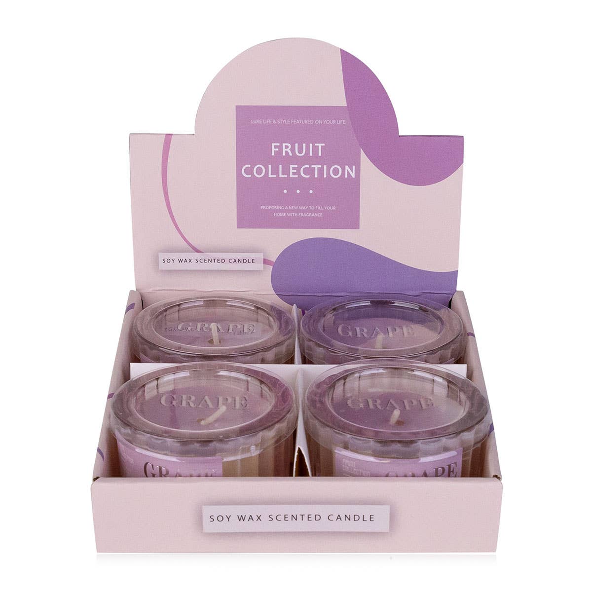 Accentra - Wholesale Retailer Display - Home & Living - Scented Candle Fruit Collection0