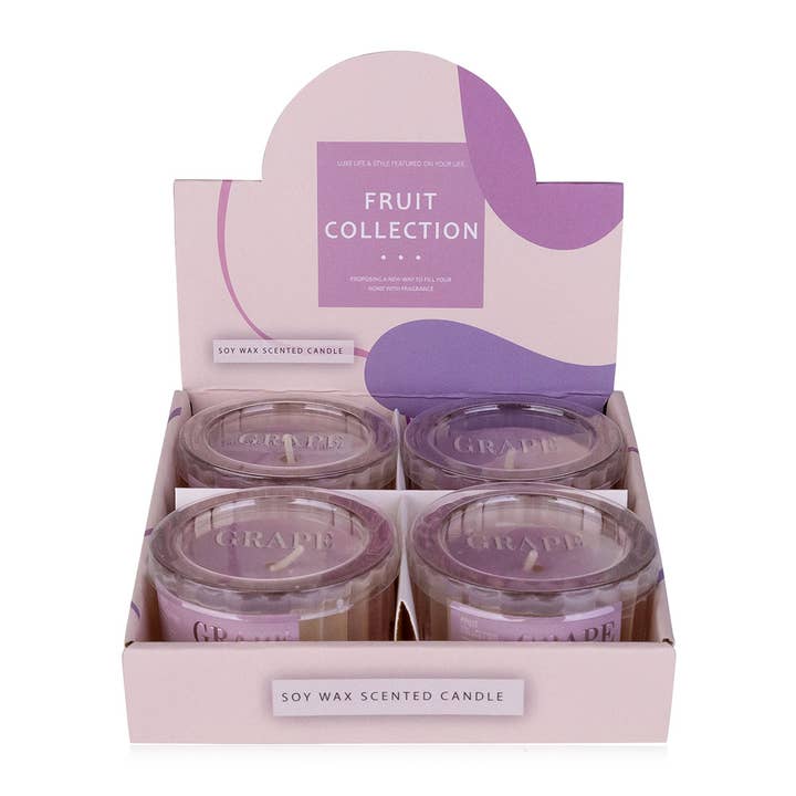 Accentra - Wholesale Retailer Display - Home & Living - Scented Candle Fruit Collection