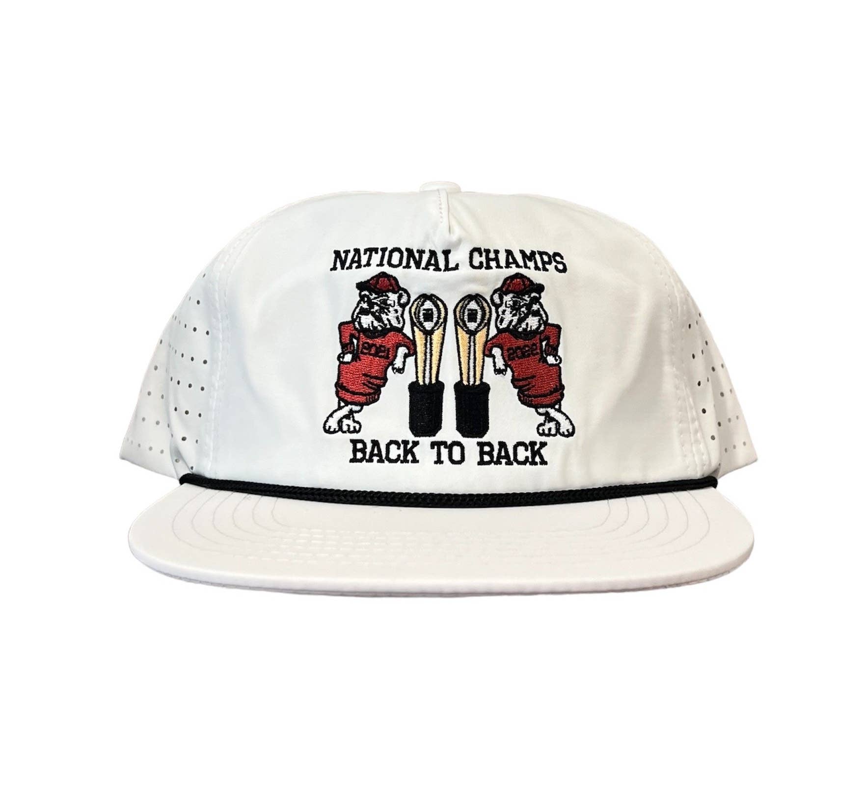 Bear Hug Outfitters - Wholesale Baseball Cap - Unisex - Hat - UGA Back to Back Champs