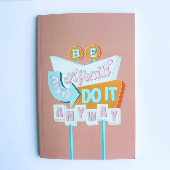 Fürchte dich und tu es trotzdem Journal für den Großhandel von Illuminated Designs