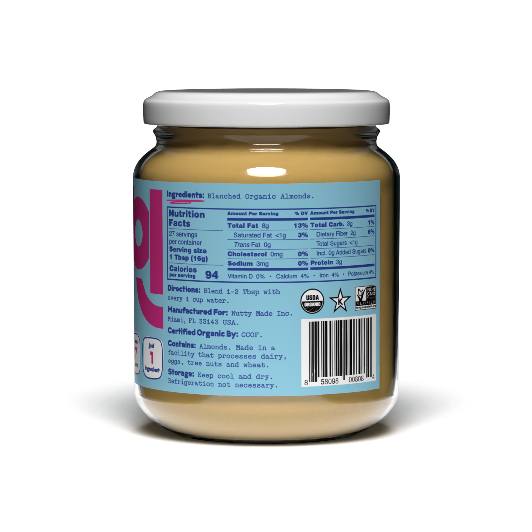 JOI - Wholesale Non-Dairy Milk - Almond Milk Base Organic - 15 oz2