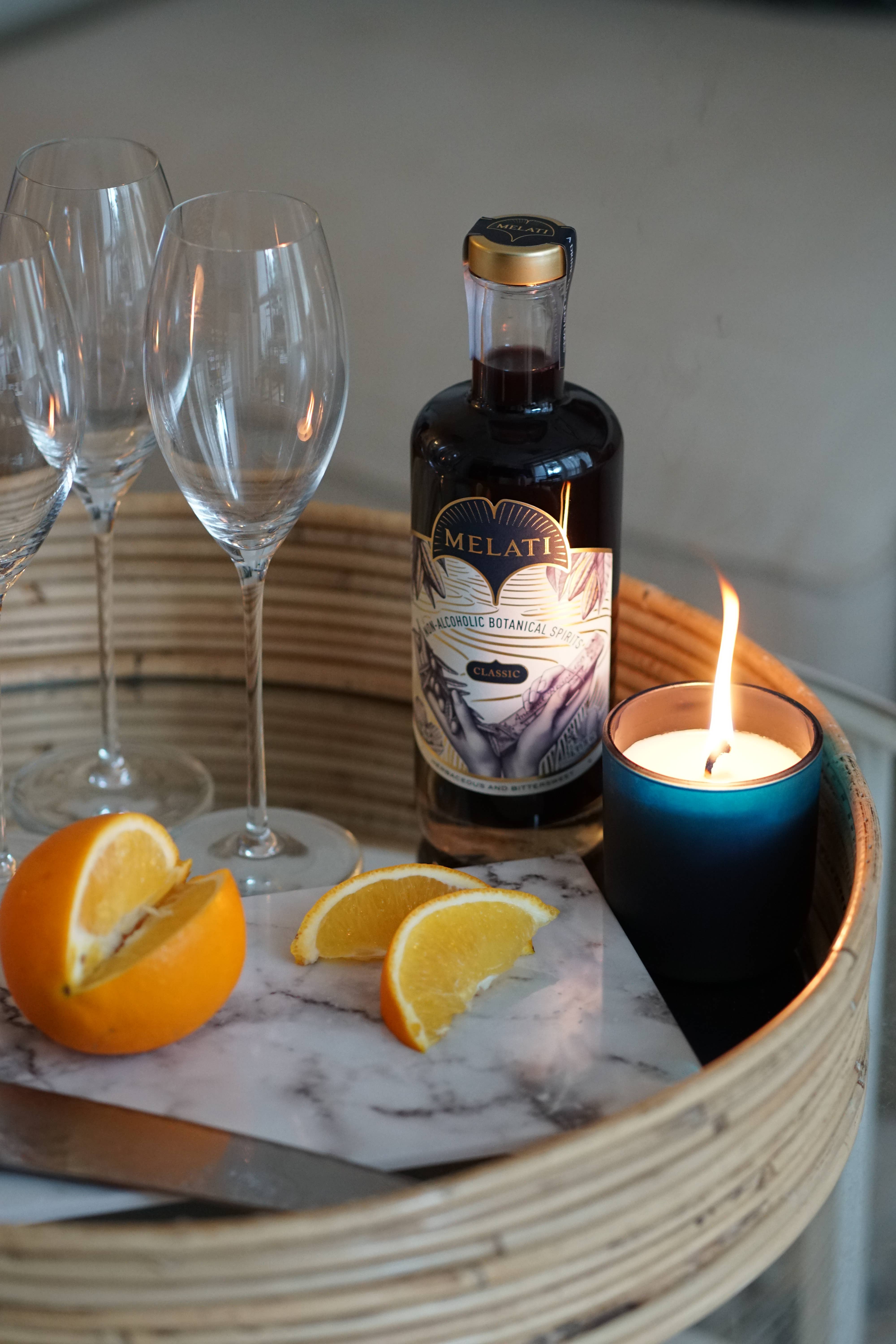 Melati Drinks - Wholesale Jar/Filled Candle - Afterglow Organic Soy Wax Candle 9.5oz3