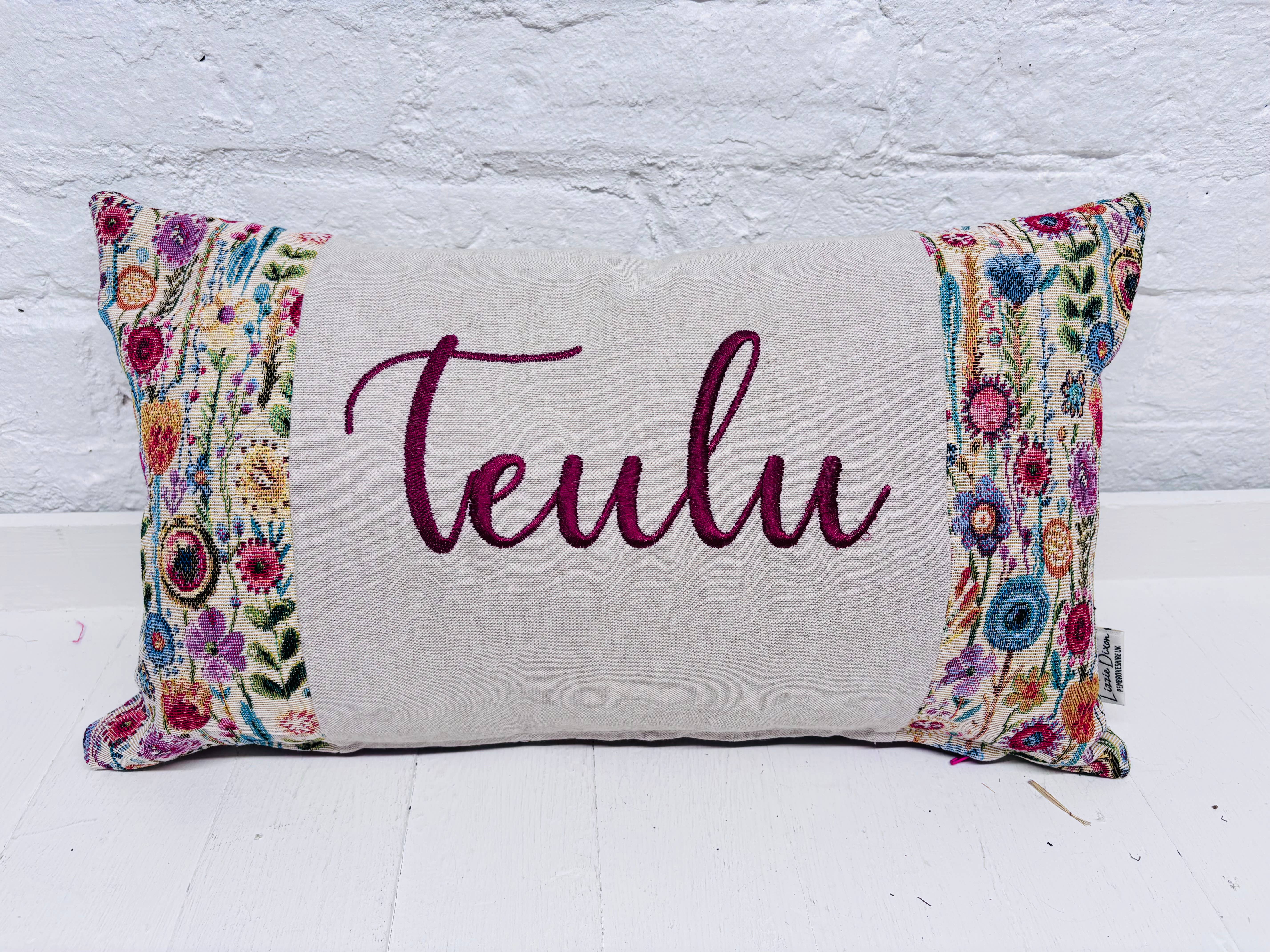 Lizzie Dixon Designs - Wholesale Throw/Decorative Pillow - Floral Tapestry Cushions Available in 2 sizes 3