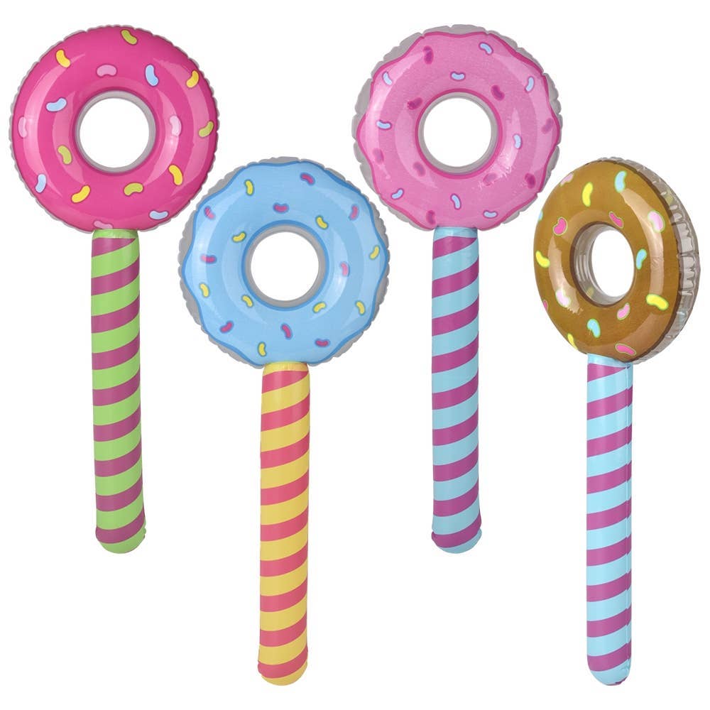 La Luna Bella - Toys - Wholesale Classic Toy - Kids - 24" Donut Lollipop Inflate - LLB Toys0