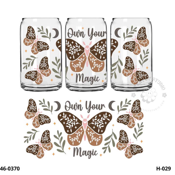UVDTF cup wrap own your magic brown butterfly 16 oz cup and other Purchase Wholesale magic twisty worm. Free Returns & Net 60 Terms on Faire trending on Faire.