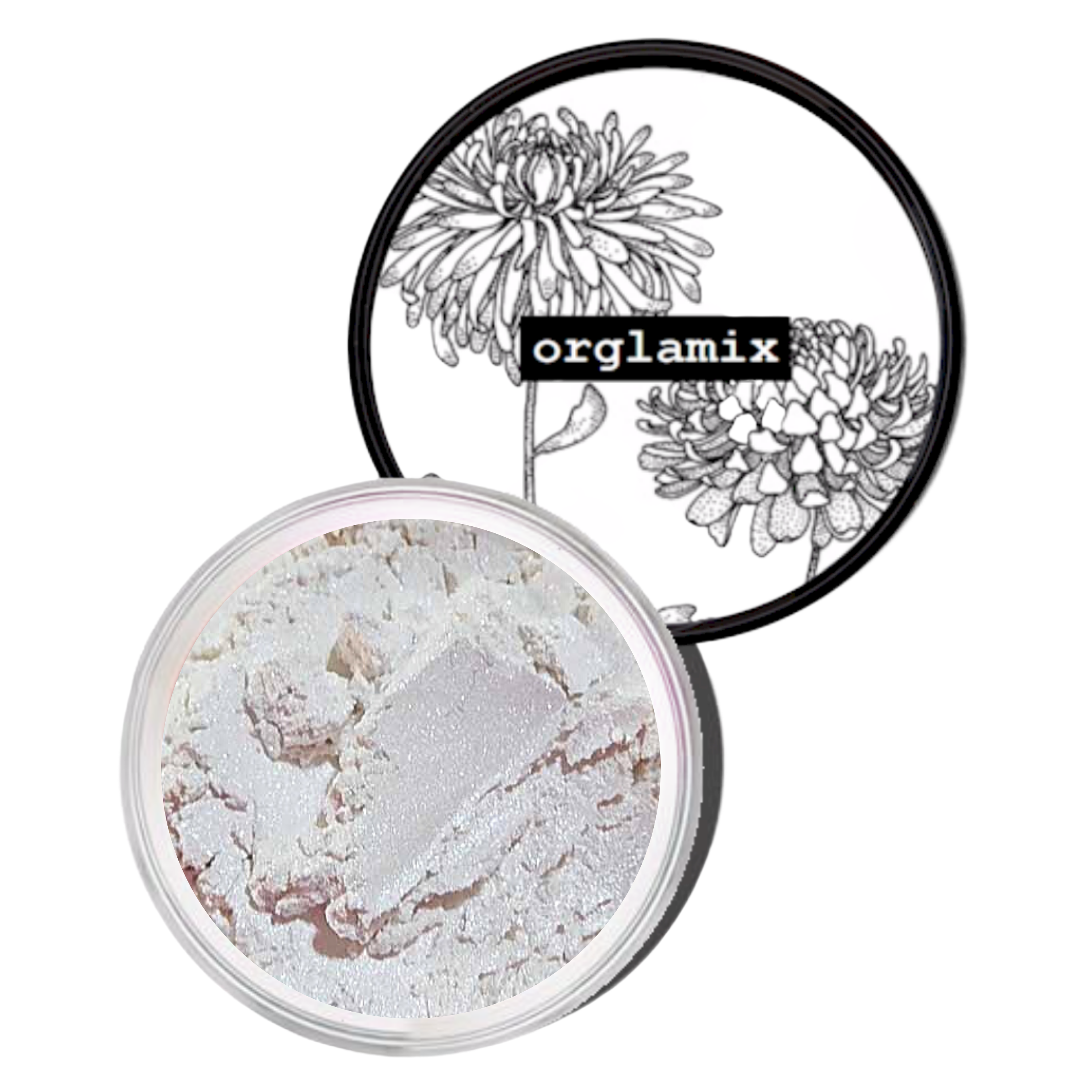 Orglamix – wholesale Eyeshadow – Marshmallow Eyeshadow | Satin White with Dual Matte Shimmer0