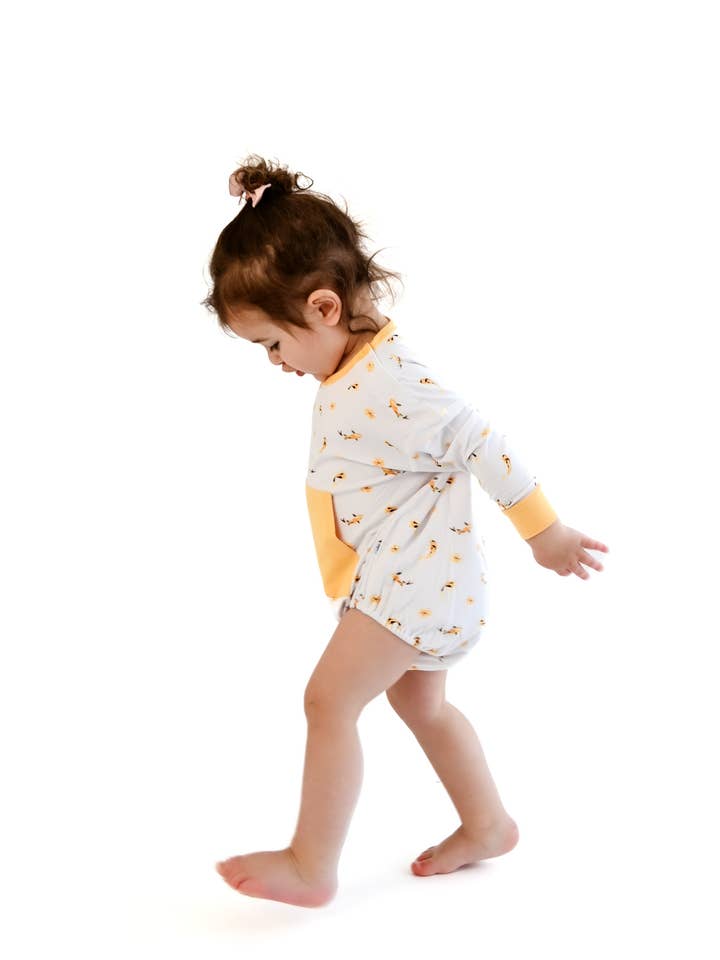 Bubble Baby - Wholesale Bodysuit (Non-Footed) - Baby - Koi | Long Sleeve Bubble Romper