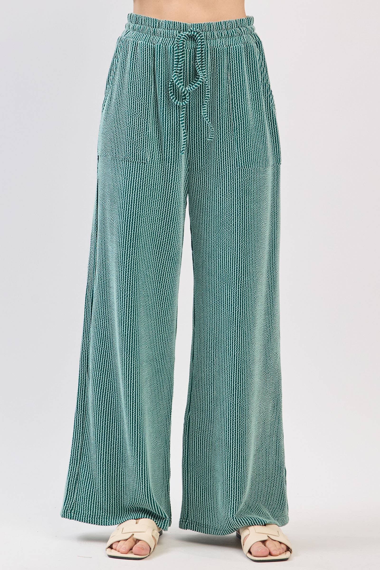 Sewn and Seen - Wholesale Mommy & Me Outfit Sets - Maternity - Striped Rib Knit Lounge Set5